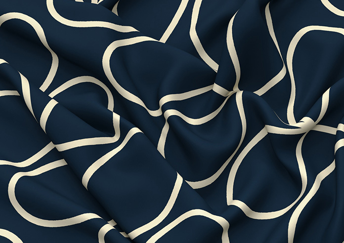 Orla Kiely Jumbo Linear Stem, Whale - Twist&Fit Roman Blind - Image 4